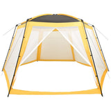 Vidaxl Schwimmbadzelt 590x520x250 cm Stoff gelb