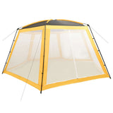 Vidaxl Schwimmbadzelt 660x580x250 cm Stoff gelb