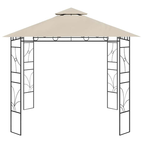 Vidaxl Arbor 160 g m² 3x3x2,7 M cremefarbene.
