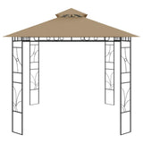 Vidaxl -Arbor 160 g m² 4x3x2,7 M Taupe