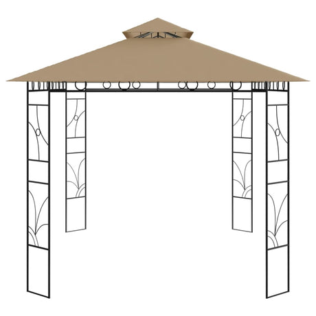 Vidaxl -Arbor 160 g m² 4x3x2,7 M Taupe