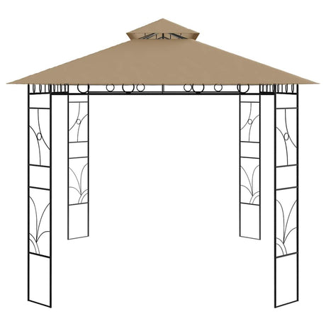 Vidaxl -Arbor 160 g m² 4x3x2,7 M Taupe