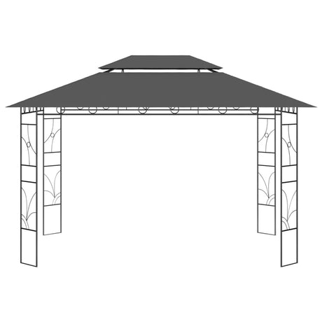 Vidaxl Arbor 160 g m² 4x3x2,7 M Anthrazit -gelöscht