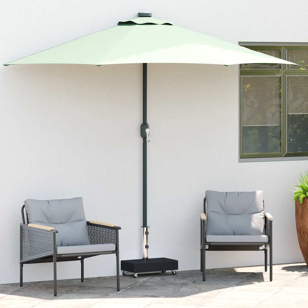 Vidaxl Parasol -Fuß 45x25x8 cm Granit schwarz
