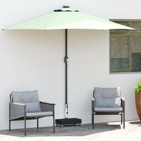Vidaxl Parasol -Fuß 45x25x8 cm Granit schwarz