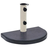 Vidaxl Parasol Foot 40x28x4 cm Granit schwarz