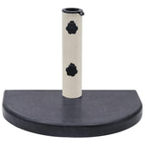 Vidaxl Parasol Foot 40x28x4 cm Granit schwarz