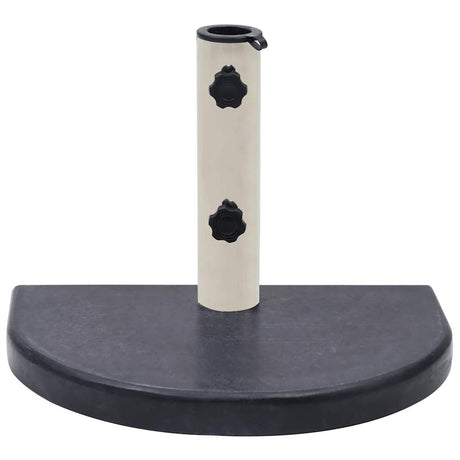Vidaxl Parasol Foot 40x28x4 cm Granit schwarz