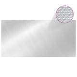 Vidaxl Poolfolie Solar Floating Rechteck 10x5 m pe silberfarben