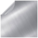 VIDAXL -Poolabdeckung 250 cm PE silberfarben