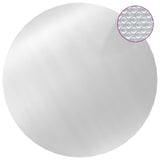 Vidaxl Schwimmbad Abdeckung 527 cm pe silberfarben