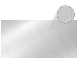 Vidaxl Schwimmbad Abdeckung 549x274 cm pe silberfarben