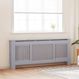 VIDAXL -Radiatorkonstruktion 205 cm MDF Grau