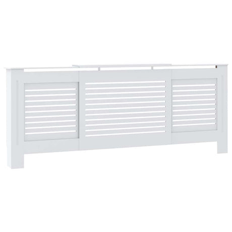 VIDAXL -Kühlerkonstruktion 205 cm MDF Weiß