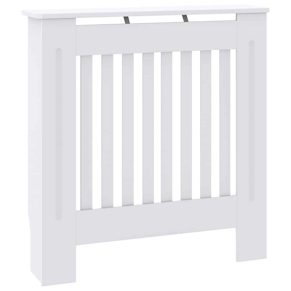VIDAXL -Radiatorkonstruktion 78 cm MDF Weiß