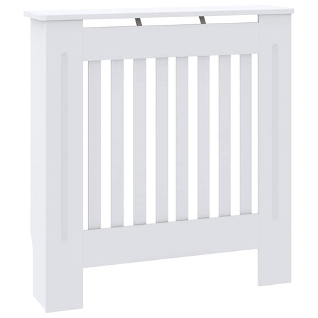 VIDAXL -Radiatorkonstruktion 78 cm MDF Weiß