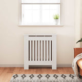 VIDAXL -Radiatorkonstruktion 78 cm MDF Weiß
