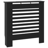 VIDAXL -Radiatorkonstruktion 78 cm MDF Schwarz