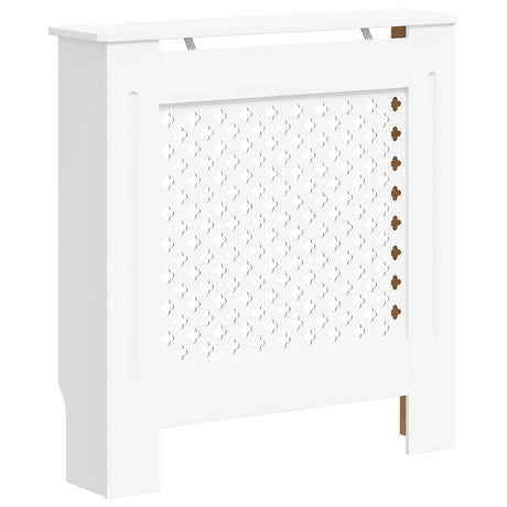 VIDAXL -Radiatorkonstruktion 78 cm MDF Weiß