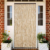 Vidaxl Fly Vorhang 90x200 cm Chenille Beige