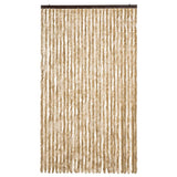 Vidaxl Fly Vorhang 118x220 cm Chenille Beige