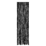Vidaxl Fly Vorhang 56x200 cm Chenille Anthrazit