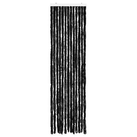 Vidaxl Fly Vorhang 56x200 cm Chenille Anthrazit