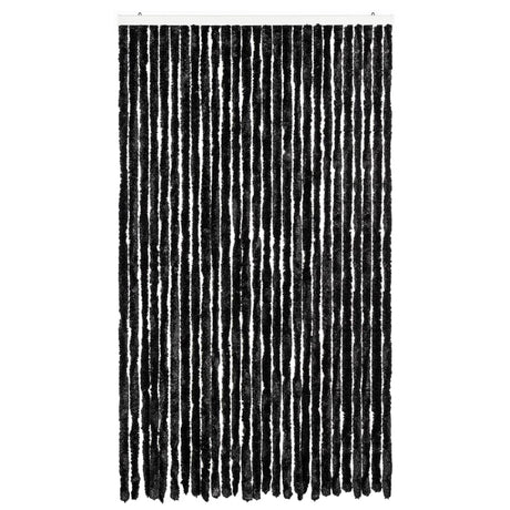 Vidaxl Fly Vorhang 118x220 cm Chenille Anthrazit
