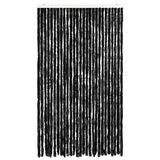 Vidaxl Fly Vorhang 118x220 cm Chenille Anthrazit