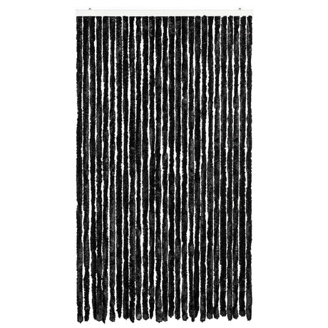 Vidaxl Fly Vorhang 118x220 cm Chenille Anthrazit