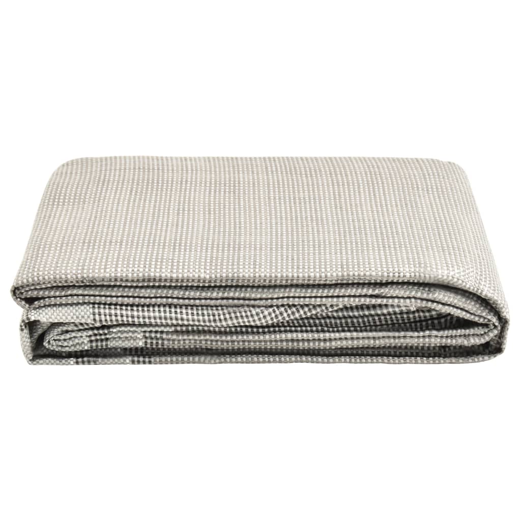 Vidaxl Zelt Teppich 300x250 cm dunkelgrau