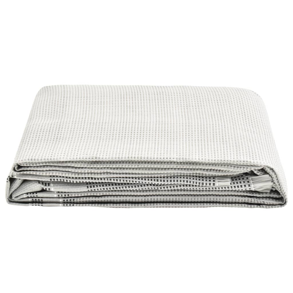 Vidaxl Zelt Teppich 350x250 cm Grau