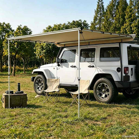 Vidaxl luifel voor camper en caravan 3x3x2,15 m beige