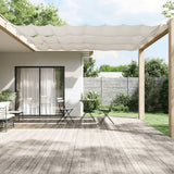 Vidaxl Luifel vertikal 60x600 cm Oxford Stoff weiß