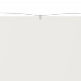 Vidaxl Luifel vertikal 100x600 cm Oxford Stoff weiß