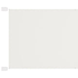 Vidaxl Luifel vertikal 140 x 360 cm Oxford Stoff weiß