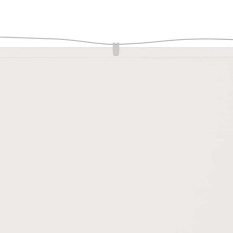 Vidaxl Luifel vertikal 140 x 600 cm Oxford Stoff weiß