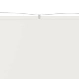 Vidaxl Luifel vertikal 140 x 600 cm Oxford Stoff weiß