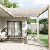Vidaxl Luifel Vertikal 180x270 cm Oxford Stoff weiß