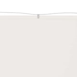 Vidaxl Luifel vertikal 180 x 1200 cm Oxford Stoff weiß