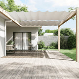 Vidaxl Luifel Vertikal 300 x 360 cm Oxford Stoff weiß