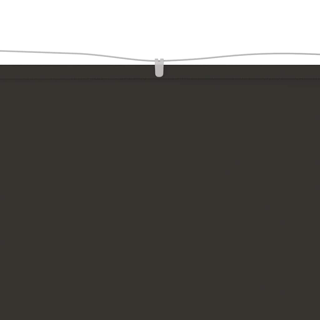 Vidaxl Luifel vertikal 60 x 600 cm Oxford Stoffanthrazit -gelöscht