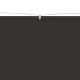 Vidaxl Luifel vertikal 60 x 600 cm Oxford Stoffanthrazit -gelöscht
