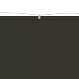 Vidaxl Luifel vertikal 60 x 800 cm Oxford Stoffanthrazit -gelöscht