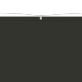 Vidaxl Luifel vertikal 100x420 cm Oxford Fabric Anthrazit -ausgelöst