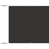 Vidaxl Luifel vertikal 180 x 1200 cm Oxford -Stoff -Anthrazit -Gelenke