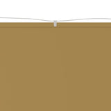 Vidaxl Luifel Vertikal 60x360 cm Oxford Stoff Beige