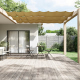 Vidaxl Luifel Vertikal 60x420 cm Oxford Stoff Beige
