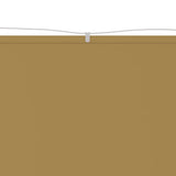 Vidaxl Luifel Vertikal 60x1000 cm Oxford Stoff Beige