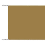 Vidaxl Luifel Vertikal 60x1200 cm Oxford Stoff Beige